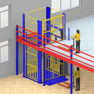 <span class=keywords><strong>Elevatore</strong></span> Idraulico per Merci da 2000kg, <span class=keywords><strong>Montacarichi</strong></span> per Magazzino - Product Image 2
