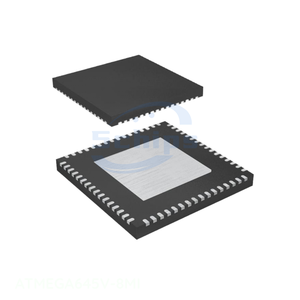 ชิปอิเล็กทรอนิกส์ ATMEGA645V-8MI แบบฝังตัว 64 VFQFN พร้อมแผ่นรองรับสัญญาณภายนอก ของแท้ - Product Image 1