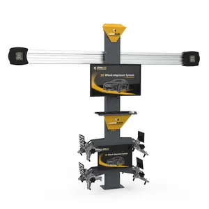 Johnham Hochwertige 3D-Radausrichtungs-Reifenausrichtungsmaschine JWA717DS