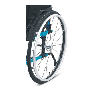 Silla de ruedas deportiva Medline para exteriores, silla de ruedas ligera y portátil para ocio - Product Image 6