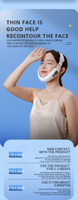 Appareil de lifting facial en forme de V, masseur électrique amincissant pour le visage en V, appareil de beauté anti-âge pour éliminer le double menton
