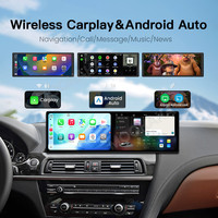 Radio MOOKAKA Dual de 9.1 Pulgadas para BMW Serie 6 2013-2017 NBT, Pantalla Inalámbrica CarPlay, Reproductor de Video, Android 14, Navegación GPS, Wifi