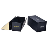 Boîte cadeau de luxe OEM sur mesure pour bouteilles d'huile d'olive et de vin, à ouverture magnétique, avec lamination mate et gaufrage, biodégradable