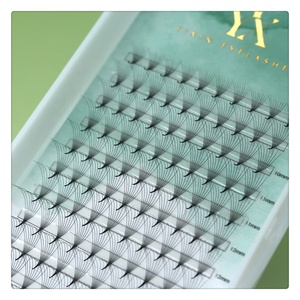 Extensions de cils Logo personnalisé Marque Privée Faits à la main 0.05mm Ventilateurs préfabriqués <span class=keywords><strong>2D</strong></span> 5D 8D 10D 12D 16D 18D 20D - Product Image 2