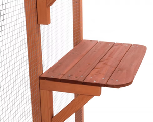 Maison pour chat en bois de sapin durable, anti-corrosion, imperméable, pour l'extérieur, avec une zone de repos confortable et une conception résistante aux intempéries - Product Image 3