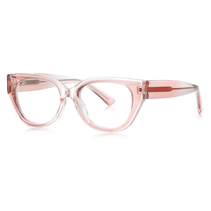 Montatura per Occhiali da Vista LS020 da Donna, Stile Punk, Ovale, con Bordo Completo - Look Naturale, Blocco Luce Blu, Anti-Radiazioni, Ideale per <span class=keywords><strong>Foto</strong></span> <span class=keywords><strong>di</strong></span> Influencer - Product Image 6