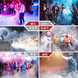 Máquina de humo para escenarios de 400W portátil con control remoto para bodas, Halloween, KTV, fiestas, bares, eventos navideños - Product Image 1
