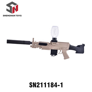 3.7V M249 tốc độ cao tự động hướng dẫn sử dụng súng đạn nước đồ chơi với pháo nhẹ ABS Kid đồ chơi ngoài trời Trò chơi bắn súng - Product Image 3