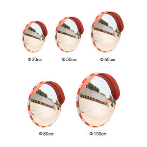 Specchio 304 di sicurezza in acciaio inossidabile convesso specchio stradale resistente alle intemperie 80cm <span class=keywords><strong>per</strong></span> l'intersezione del magazzino del parcheggio - Product Image 5