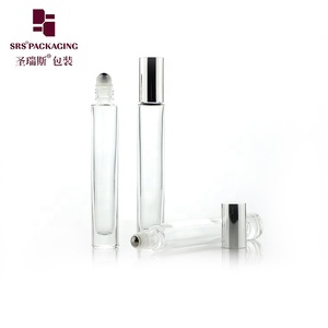 Bán Buôn 10 Ml Rõ Ràng Nặng Tường Đáy Dày Nước Hoa 10 Ml Chai Thủy Tinh Lăn Cho Tinh Dầu - Product Image 3
