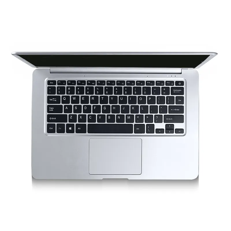 Netbook quad core A7P per Laptop da 14 pollici con computer portatili leggeri win 10 per lavoro d'ufficio e studenti