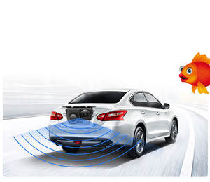 Cámara de Reversa Universal 2 en 1 para Auto con Sistema de Sensor de Estacionamiento, Monitor HD de Visión Trasera, Impermeable, para SUV, Camioneta, Furgoneta, Asistencia de Reversa - Product Image 2