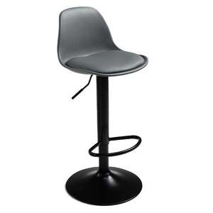 Tabouret de bar pivotant réglable en plastique de qualité, à prix de gros, avec revêtement durable pour usage domestique, bar, extérieur et commercial - Product Image 1