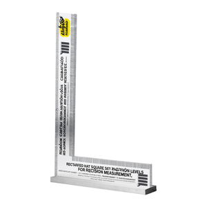 Juego de reglas rectificadas para medición de precisión: esquinas rectas, reglas y niveles - Product Image 2