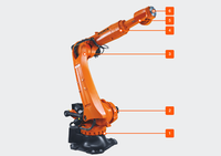Robot industriel KUKA KR120 R3100-2 QUANTEC à 6 axes, charge utile de 120 kg, portée de 3100 mm, pour soudage et palettisation