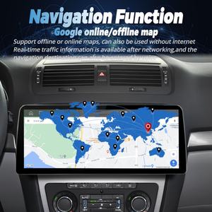 Reproductor de Video para Auto Android 13 de 12.3 Pulgadas, Radio Estéreo 2Din para SKODA Octavia A5 2008-2013, GPS Multimedia, Carplay, Unidad Principal - Product Image 2