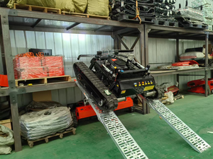 Бензиновый гусеничный газонокосилка с дистанционным управлением - Product Image 4