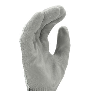 EN388 4X43C Cortar 5 Guantes con PU Recubierto Guantes resistentes a cortes Logotipo personalizado Buen agarre para la construcción - Product Image 3