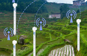 Akıllı tarım toprak nem ölçer çok depthanalyzer analizörü tüp sıcaklık sensörü - Product Image 5