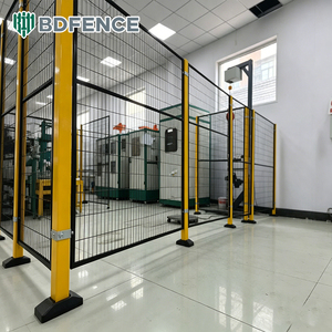 Clôture de protection anti-corrosion pour machines, structure métallique, configuration flexible pour ligne de production, mur de délimitation personnalisé, étanche - Product Image 5