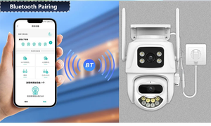 กล้องวงจรปิด UHD 3K 6MP AI ตรวจจับมนุษย์ หมุนได้ ควบคุมผ่าน WiFi ใช้ได้ทั้งภายในและภายนอกอาคาร ทำงานร่วมกับ <span class=keywords><strong>Alexa</strong></span> กล้องเน็ตเวิร์ค มองเห็นในเวลากลางคืน รองรับแอป <span class=keywords><strong>Icsee</strong></span> - Product Image 5