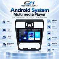 Autoradio Android 15 pour Subaru Forester 2013-2015 9 pouces 2DIN IPS CarPlay sans fil Android Auto GPS SWC Bluetooth
