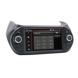 Bölünmüş ekran araba GPS navigasyon için peugeot 407 408 Android sistemi araba stereo RDS radyo