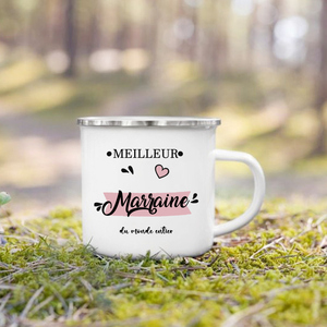 Mug émaillé à motif français, tasses à café créatives, tasses à eau et à lait, mug émaillé, vaisselle pour la maison, cadeau pour grand-mère, grand-père, <span class=keywords><strong>tante</strong></span>, oncle - Product Image 6