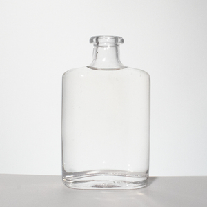 RSG Bán Buôn Rỗng Cao Trong Suốt Đồ Uống Vít Nút Chai Cổ Dài Tinh Thần Rượu 375Ml Dừa Rõ Ràng Chai Nước Thủy Tinh - Product Image 3