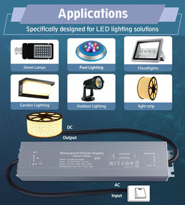 Alimentation LED étanche 12V 500W 400W 300W 200W IP67 pour éclairage LED extérieur - Product Image 6