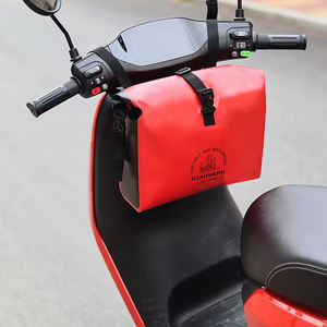 <span class=keywords><strong>Porte</strong></span>-bagages arrière <span class=keywords><strong>pour</strong></span> vélo transfrontalier avec réflecteurs, poignée de transport et bandoulière - Product Image 2