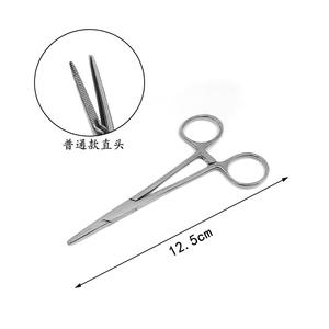 Alicates para uñas de acero inoxidable, 12,5 cm, mandíbula recta para el cuidado de los pies, marca nacional, forma redonda - Product Image 3