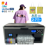 Lisai A3 kualitas tinggi 30cm meja bisnis rumah semua dalam satu Printer DTF Film kupas panas kain OEM cetakan kondisi baru 1 tahun