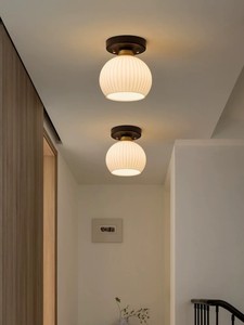 Plafonnier LED suspendu moderne pour salon avec cadre en métal et couvercle en acrylique - Product Image 3