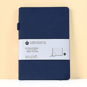 Promotion Cheap Bulk Custom Logo PP Hardcover <b>Leather</b> Notebooks Personalized Notepad Journal 100 <b>Sheets</b> Custom Color - Product Image 2