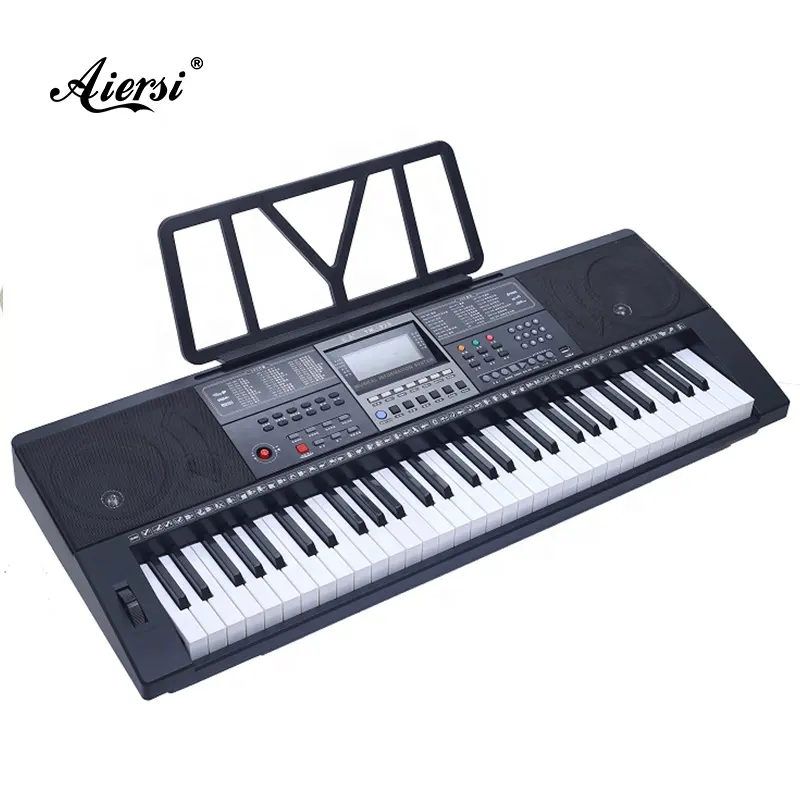 Piano de teclado eletrônico midi usb, 61 teclas, melhores presentes para piano, instrumento musical educacional