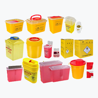 Vente en gros de boîtes à déchets médicaux jetables de différentes capacités, boîtes à déchets pour instruments tranchants