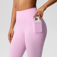 Nouveau tissu brossé double face uni, taille haute, très élastique, respirant, infroissable, en Spandex/Nylon, pour vêtements transfrontaliers