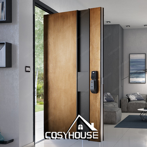 Puerta <span class=keywords><strong>de</strong></span> Entrada <span class=keywords><strong>de</strong></span> Seguridad Moderna <span class=keywords><strong>de</strong></span> Acero con Cerradura Múltiple <span class=keywords><strong>para</strong></span> Exteriores, Puerta Principal <span class=keywords><strong>para</strong></span> el Hogar - Product Image 5