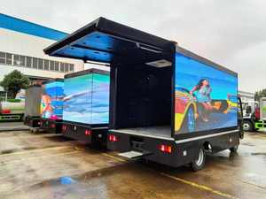 Nouveau camion publicitaire diesel manuel S1NOTRUK HOW0 avec éclairage LED |   Camion de publicité extérieur IP65 étanche Euro5 7000 Nits de luminosité - Product Image 3
