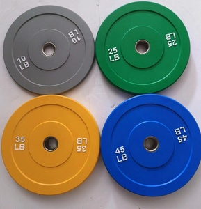 Discos de Peso para Barra SK Professional Commercial CPU Competition, Coloridos, 5 kg, Estándar, 50 mm, para Entrenamiento de Fuerza - Product Image 6