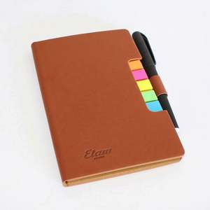 Accessoires autocollants pour agenda 2021, reliure personnalisée, hebdomadaire, quotidienne, en cuir décolorant, pour l'école et le bureau, 100 feuilles - Product Image 5