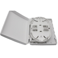 Offres Spéciales 4F SC/ST/FC FTTH Box Fiber Terminal Box 8 Ports LC Fiber Optic Rosette Box