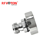 Adaptateur coaxial RF à faible PIM, prise mâle DIN 7/16 vers prise femelle N