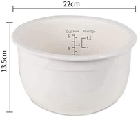 Batterie de cuisine multifonctionnelle intérieure en céramique Tonze Cute 2L Electric Rice Cooker