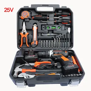 Factory direct sale 102 pcs Woodworking electrician manual hardware toolbox set