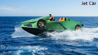 Hydro-Jet Car, bateau à moteur électrique à quatre places, haute performance, en fibre de verre, télécommandé, pour le tourisme et les excursions