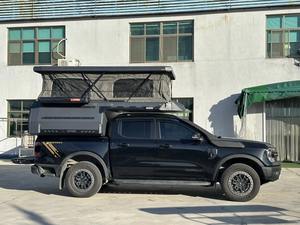 Campeur de camion coulissant en aluminium moderne de luxe pratique élargi pour les remorques de pick-up pour les campings d'aventures de <span class=keywords><strong>camping</strong></span> en voiture - Product Image 2