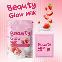 Poudre de lait de beauté originale, 30 sachets, sans OGM, sans gluten, boisson infusée au collagène, complément alimentaire