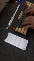 Keyboard Mekanik Nirkabel LEAVEN H68 RGB 68 Tombol Hotswap 2.4G BT5.0 Kabel Type-c Tiga Mode Mini Keyboard Gaming Mekanik